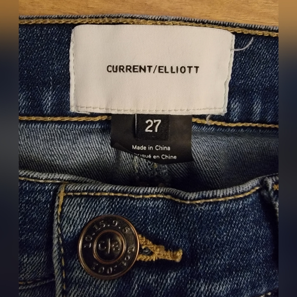 Current/Elliott The Stiletto Jean 1 Year Worn - Picture 6 of 11